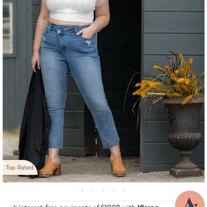 Never Worn, Arula Size 20 Straight Leg Jeans